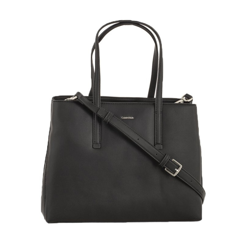 Calvin Klein CK Must Tote Md Black K60K610453 BAX (CK341-a) rankinė