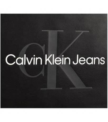 Calvin Klein Monogram Soft Flap BP 43 Black K50K511109 BDS (CK331-a) kuprinė