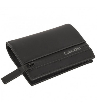 Calvin Klein Rubberized Bifold 6cc W/Coin Black K50K510895 BAX (CK346-a) rankinė