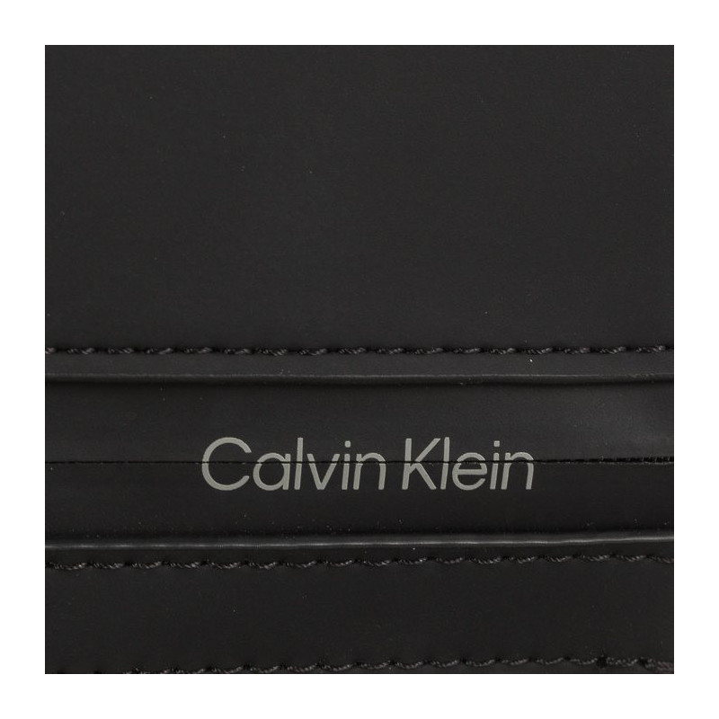 Calvin Klein Rubberized Bifold 6cc W/Coin Black K50K510895 BAX (CK346-a) rankinė