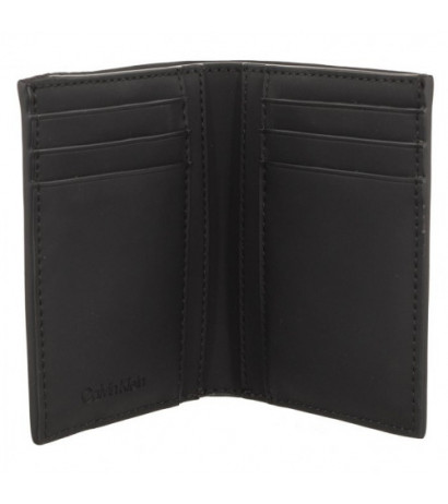 Calvin Klein Rubberized Bifold 6cc W/Coin Black K50K510895 BAX (CK346-a) rankinė