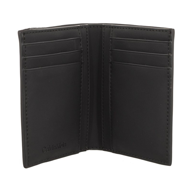 Calvin Klein Rubberized Bifold 6cc W/Coin Black K50K510895 BAX (CK346-a) rankinė