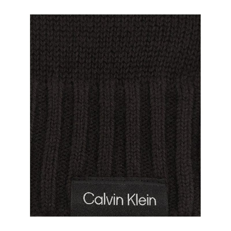 Calvin Klein Classic Cotton Rib Gloves Black K50K511011 BAX (CK350-a) aksesuaras