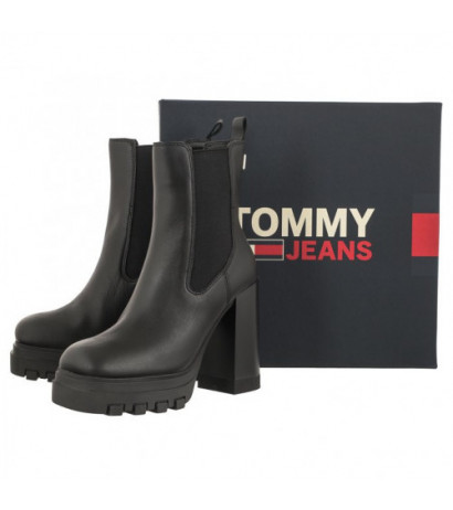 Tommy Hilfiger Tjw High Heel Chelsea Black EN0EN02306 BDS (TH860-a) bateliai