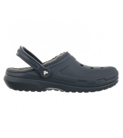 Crocs Classic Lined Clog Navy/Charcoal 203591-459 (CR263-b) šlepetės