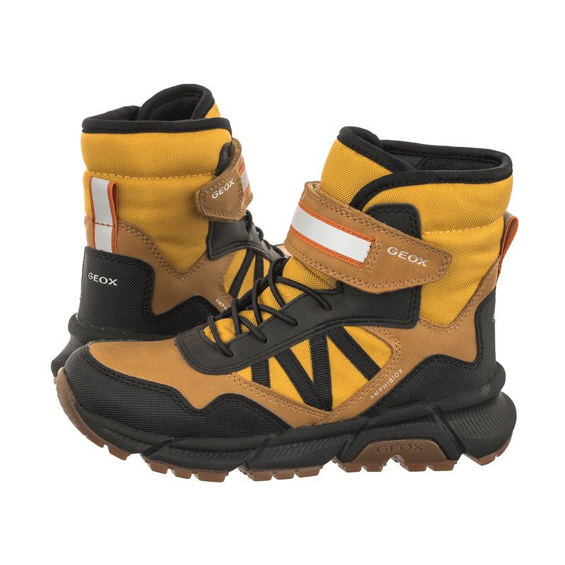 Geox J Flexyper Plus Babx D Dk Yellow/Black J36LCD 0MEFU C2G9B (GE131-a) sportiniai bateliai