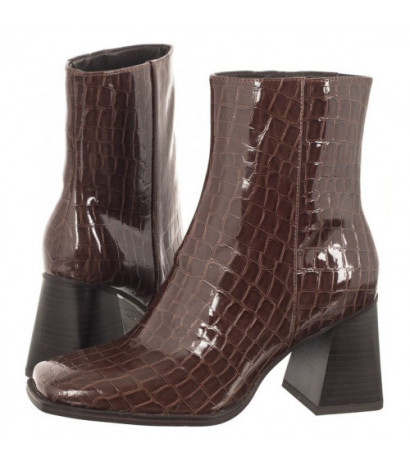 Tamaris Brązowe Lakierowane 1-25328-41 397 Brown Croco (TM467-a) bateliai