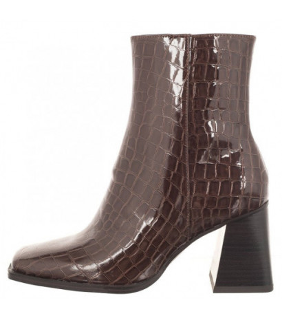 Tamaris Brązowe Lakierowane 1-25328-41 397 Brown Croco (TM467-a) bateliai