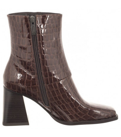 Tamaris Brązowe Lakierowane 1-25328-41 397 Brown Croco (TM467-a) bateliai