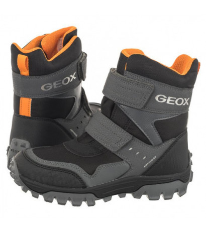 Geox J Himalaya B.B Abx C Black/Orange J36FRC 0FUCE C0038 (GE133-a) batai - Batai