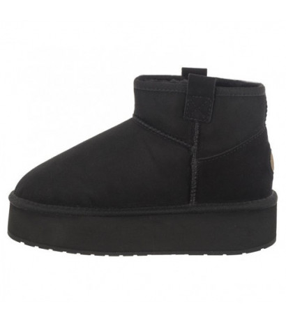 EMU Australia Foy Flatform Micro Black W13073 (EM470-b) bateliai