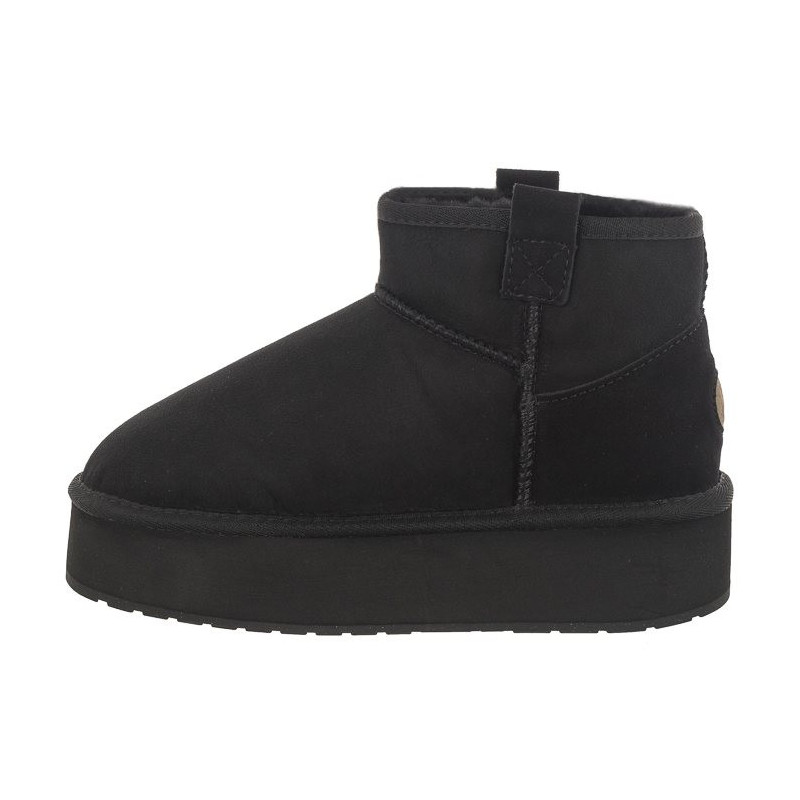 EMU Australia Foy Flatform Micro Black W13073 (EM470-b) bateliai