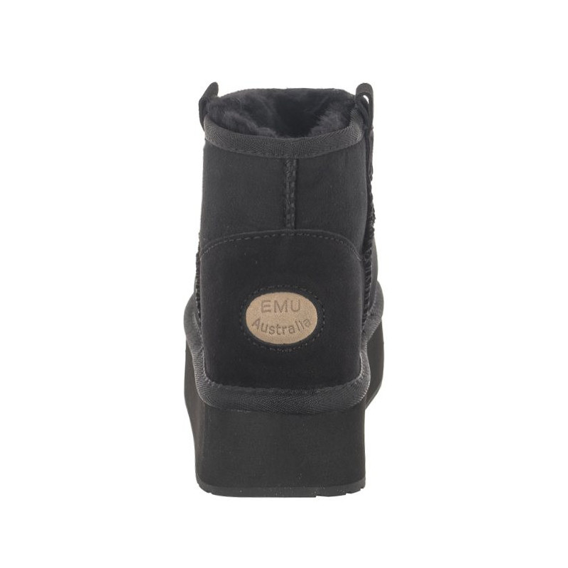 EMU Australia Foy Flatform Micro Black W13073 (EM470-b) bateliai