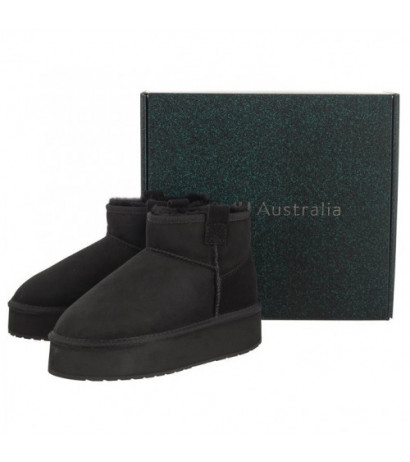 EMU Australia Foy Flatform Micro Black W13073 (EM470-b) bateliai