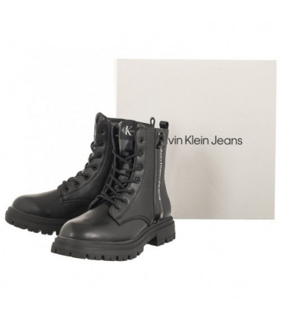 Calvin Klein Lace-up Bootie V3A5-80686-1355 999 Black (CK355-a) batai