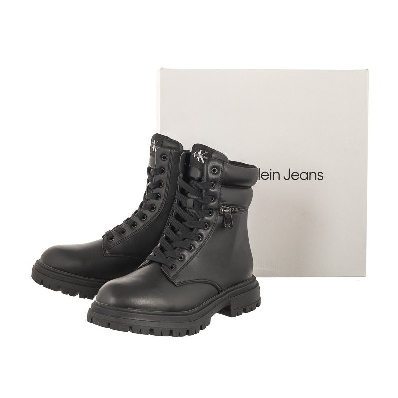 Calvin Klein Lace-Up Bootie V3A5-80687-1355 999 Black (CK358-a) batai