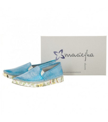 Maciejka Niebieskie 03512-40/00-0 (MA308-e) batai