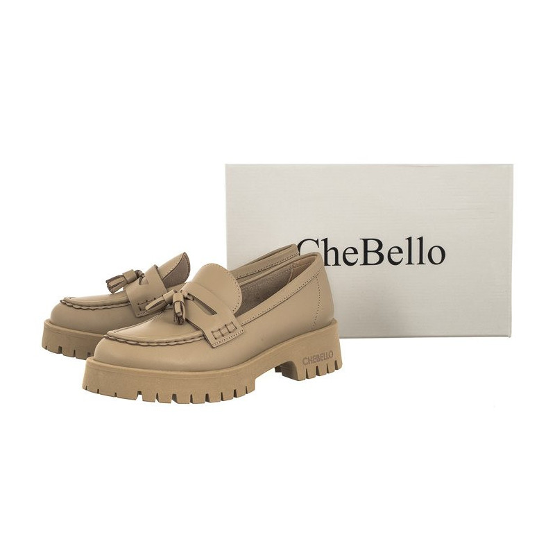 CheBello Beżowe 2821-483-000-PSK-S173 (CH128-c) batai