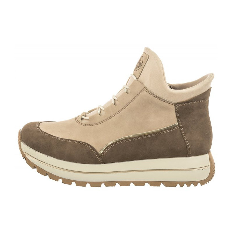 Rieker Beżowe N4051-62 Beige (RI135-a) batai
