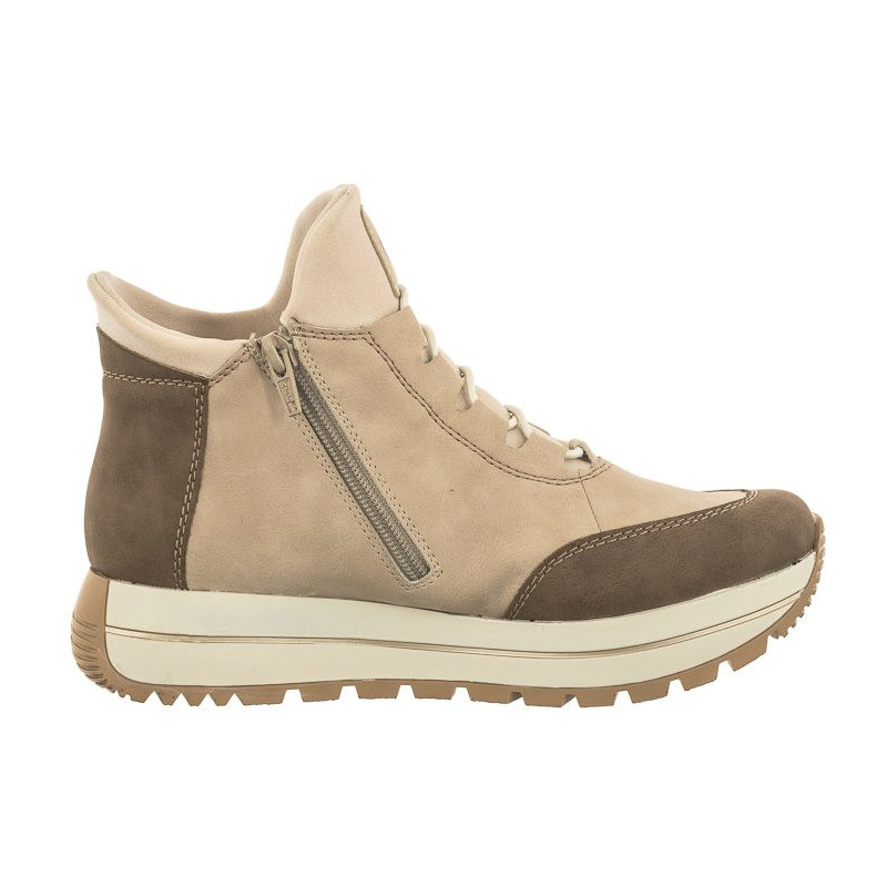 Rieker Beżowe N4051-62 Beige (RI135-a) batai