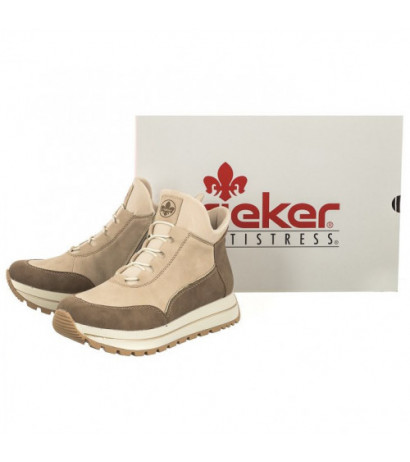 Rieker Beżowe N4051-62 Beige (RI135-a) batai