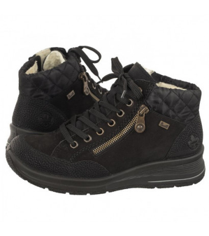 Rieker Czarne L7701-00...
