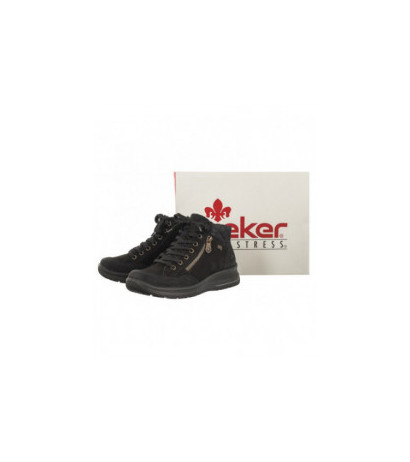 Rieker Czarne L7701-00 Black (RI131-a) batai