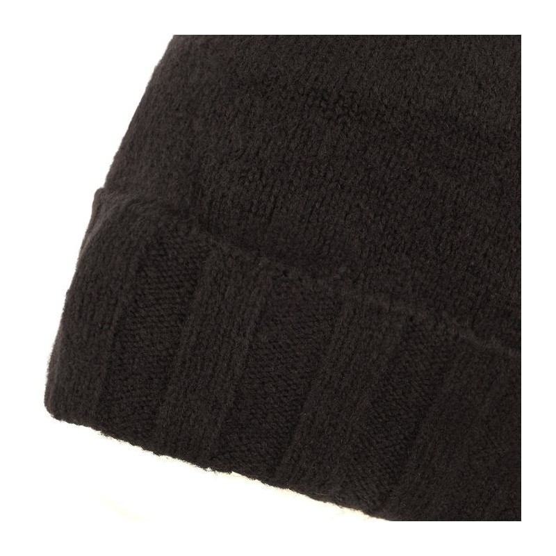 Calvin Klein Label Define Rib Beanie W/Pompom Black K60K611606 BAX (CK367-a) kepurė