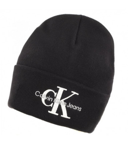 Calvin Klein Monologo Embro Beanie Black K50K511160 BDS (CK366-a) kepurė