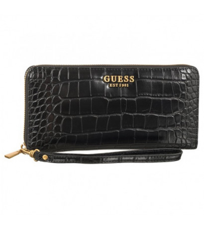 Guess Laurel Slg Large Zip Around SWCX85 00460 Black (GU524-a) rankinė