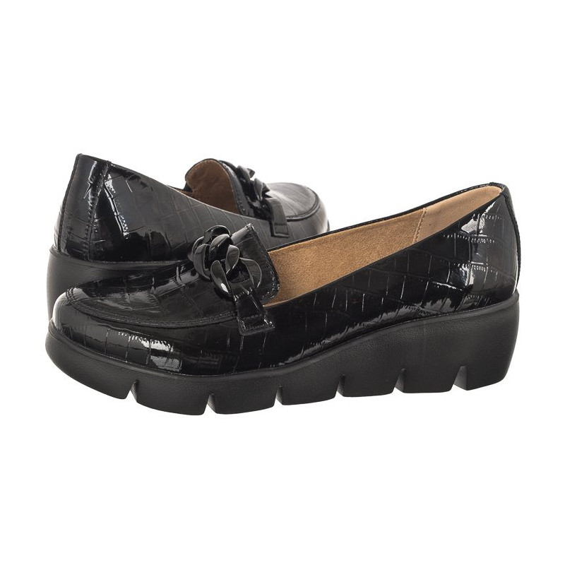 Filippo Czarne Lakierowane DP4128/23 BK (FO52-a) batai