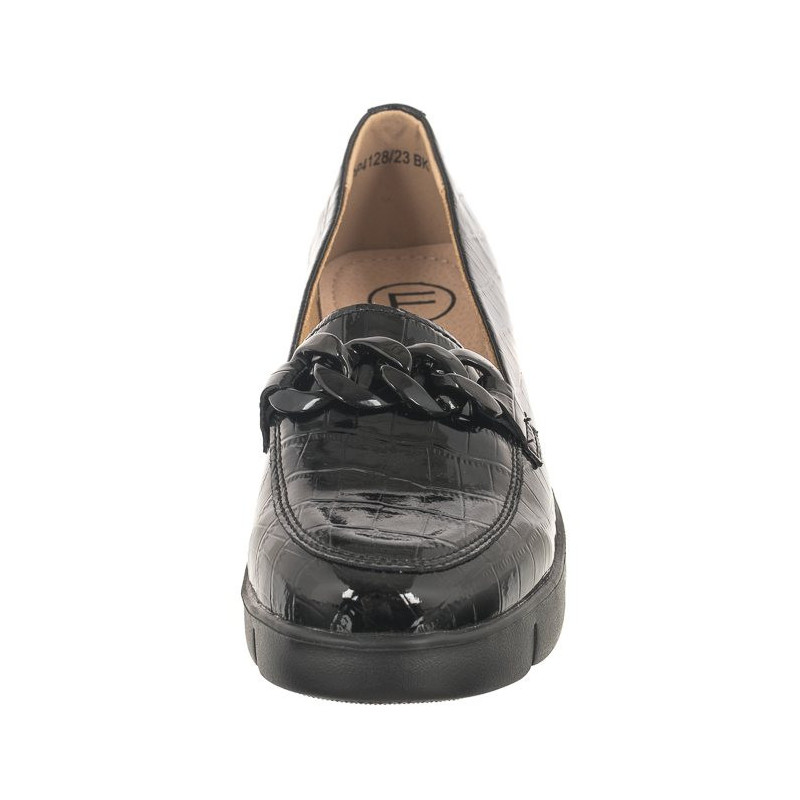 Filippo Czarne Lakierowane DP4128/23 BK (FO52-a) batai