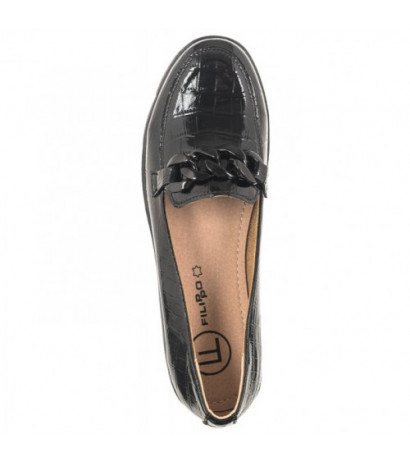 Filippo Czarne Lakierowane DP4128/23 BK (FO52-a) batai