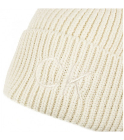 Calvin Klein Re-Lock Beanie W/Emb Marshmallow K60K608660 Yal (CK7-c) kepurė