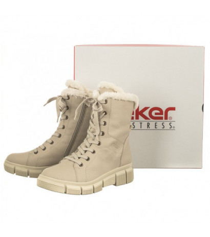 Rieker Beżowe X3402-60 Beige (RI143-a) batai