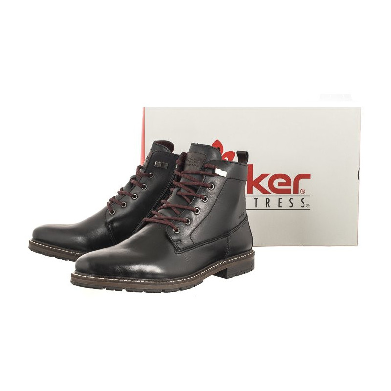 Rieker Czarne 13730-00 Black (RI142-a) batai