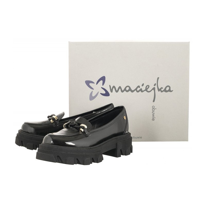Maciejka Czarne 2850J-01/00-1 (MA793-f) batai