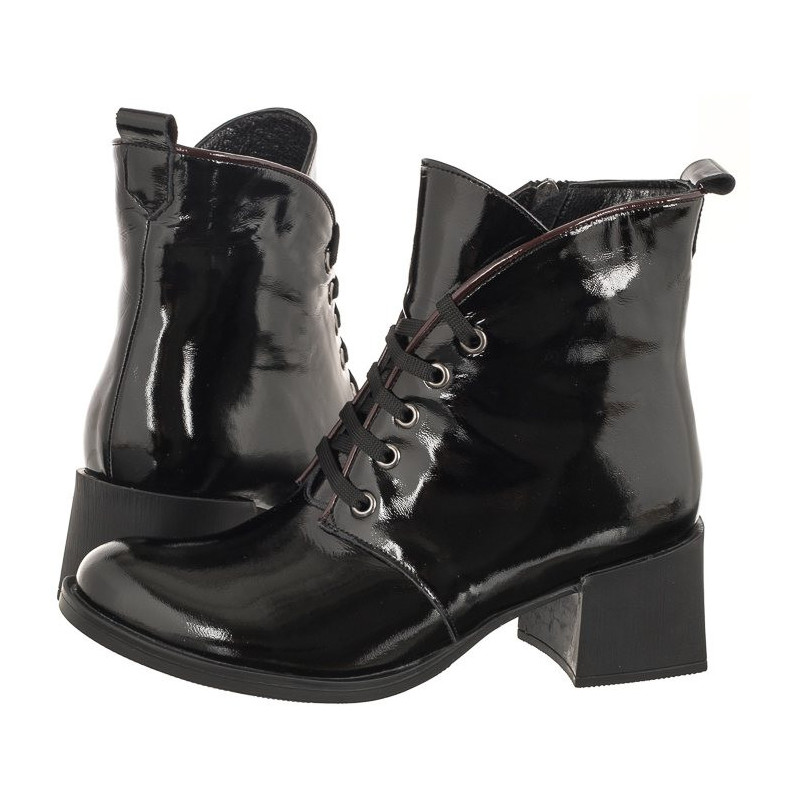Venezia Czarne 012-123 Black (VE738-a) bateliai