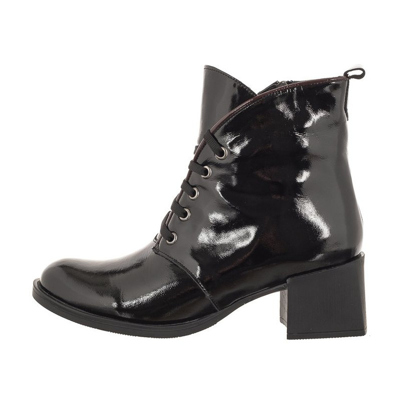 Venezia Czarne 012-123 Black (VE738-a) bateliai