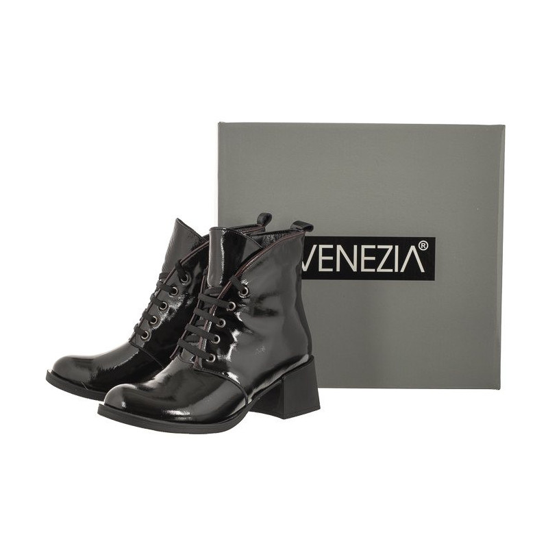 Venezia Czarne 012-123 Black (VE738-a) bateliai