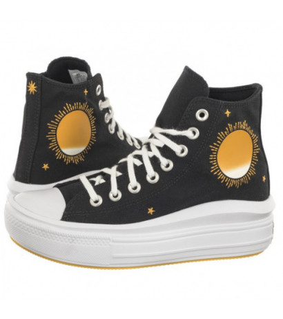 Converse CTAS Move Hi Black/Thriftshop Yellow A02896C (CO641-a) bateliai