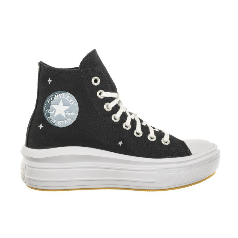 Converse CTAS Move Hi Black/Thriftshop Yellow A02896C (CO641-a) bateliai