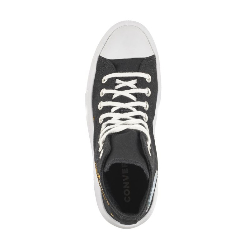 Converse CTAS Move Hi Black/Thriftshop Yellow A02896C (CO641-a) bateliai