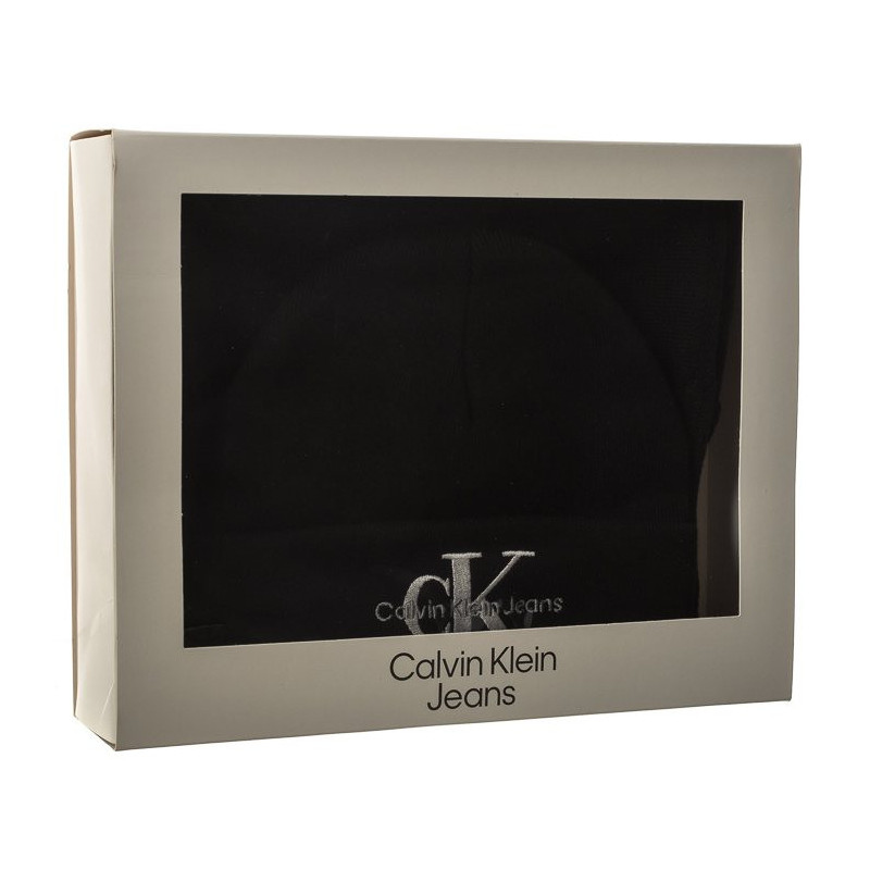 Calvin Klein Gifting Mono Beanie/Scarf Black K50K511199 BDS (CK393-a) kepurė