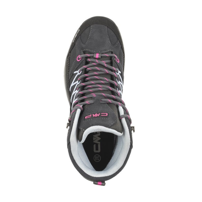 CMP Kids Rigel Mid Trekking Shoe Wp 3Q12944J 66UM Titanio-Skyway (CM8-d) batai