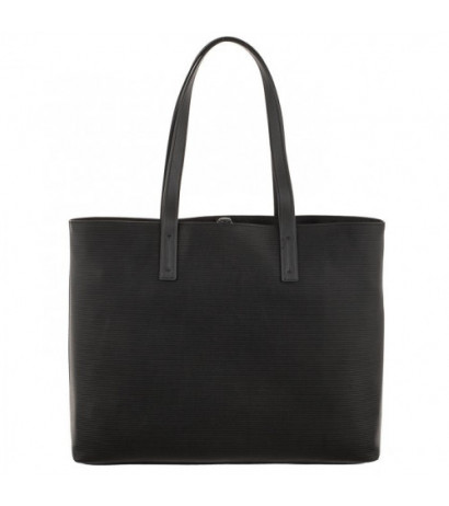 Calvin Klein Sculpted Slim Square Tote Chain Black K60K611187 BDS  (CK392-a) rankinė