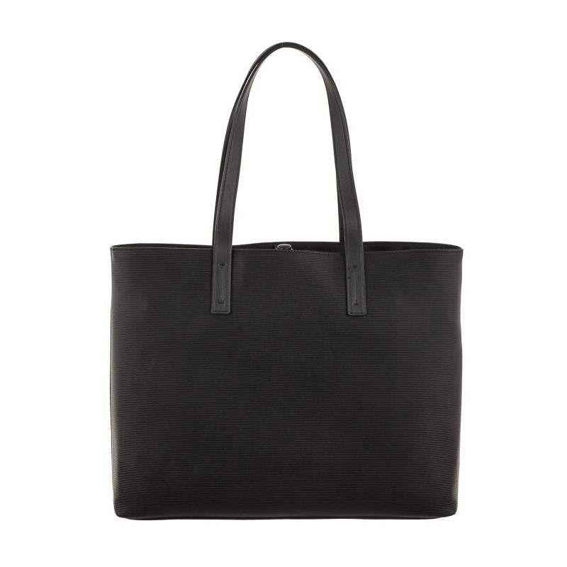 Calvin Klein Sculpted Slim Square Tote Chain Black K60K611187 BDS  (CK392-a) rankinė
