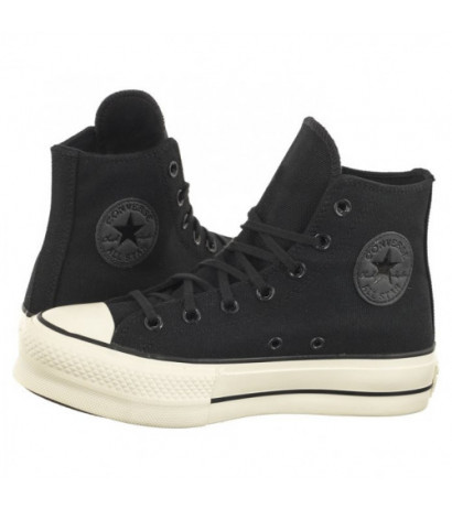 Converse CTAS Lift Hi Black/Black/Egret A05142C (CO643-a) bateliai