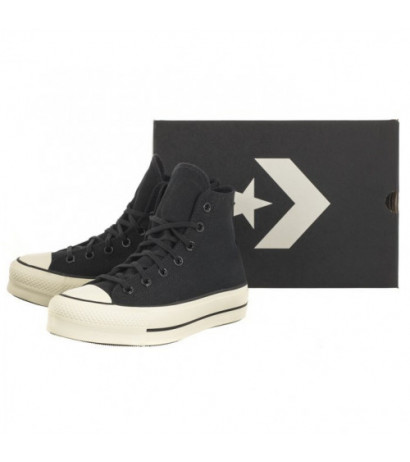 Converse CTAS Lift Hi Black/Black/Egret A05142C (CO643-a) bateliai