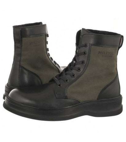 Tommy Hilfiger TH Everyday Core Mix Boot Black FM0FM04908 BDS (TH956-a) žygio batai